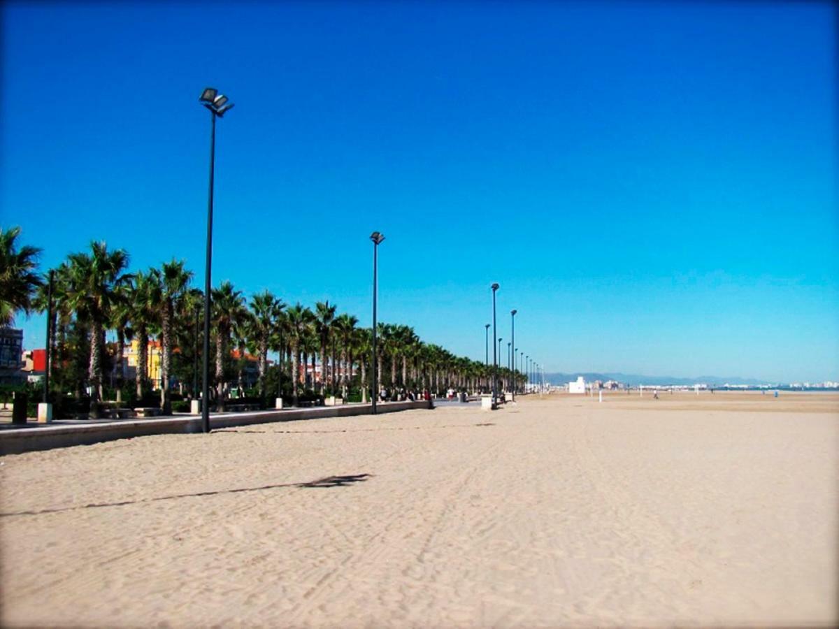 Arrendamiento De Temporada En Ruzafa Appartement Valencia Buitenkant foto