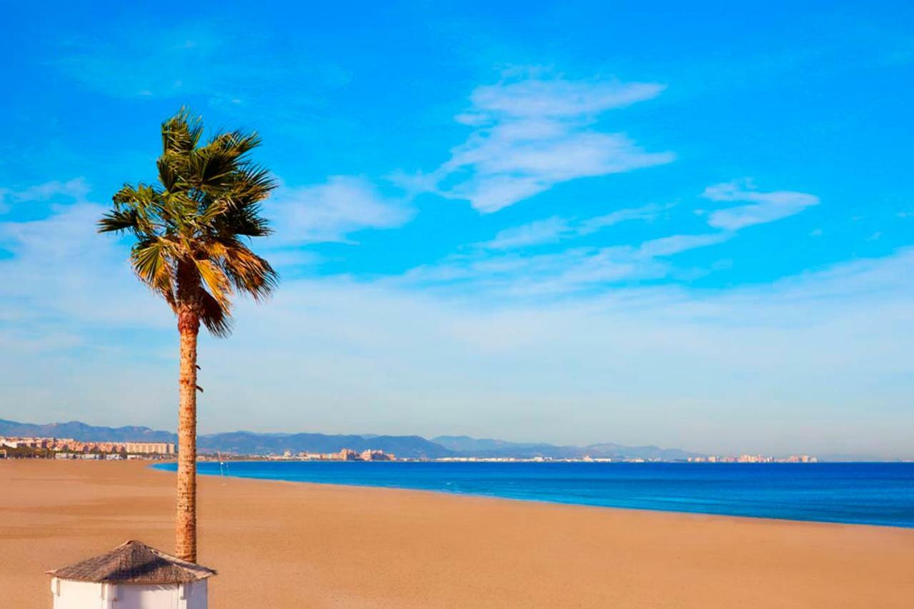 Arrendamiento De Temporada En Ruzafa Appartement Valencia Buitenkant foto